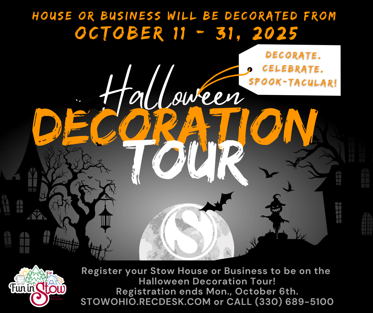 Halloween Decoration Tour - FB Post