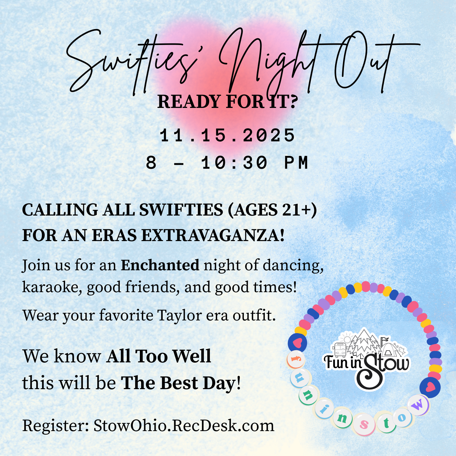 Swifties Night Out Graphic
