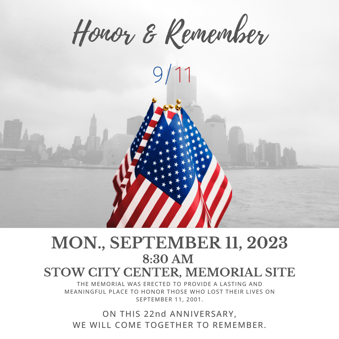 9-11 Ceremony 2023 fb and website image