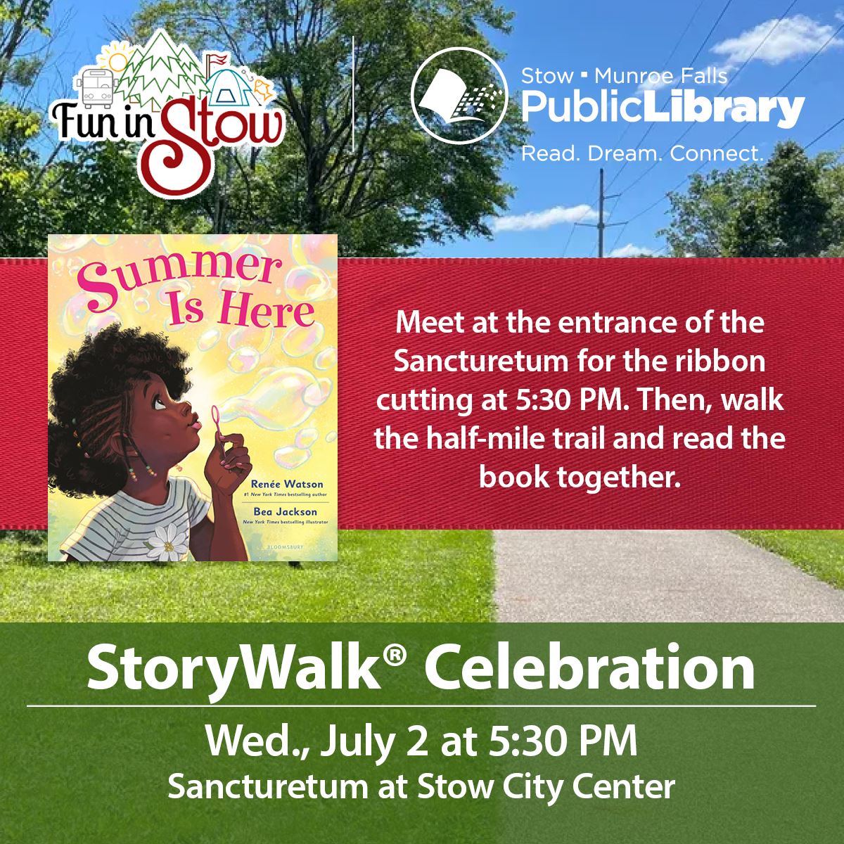 Connect with Nature StoryWalk Celebration