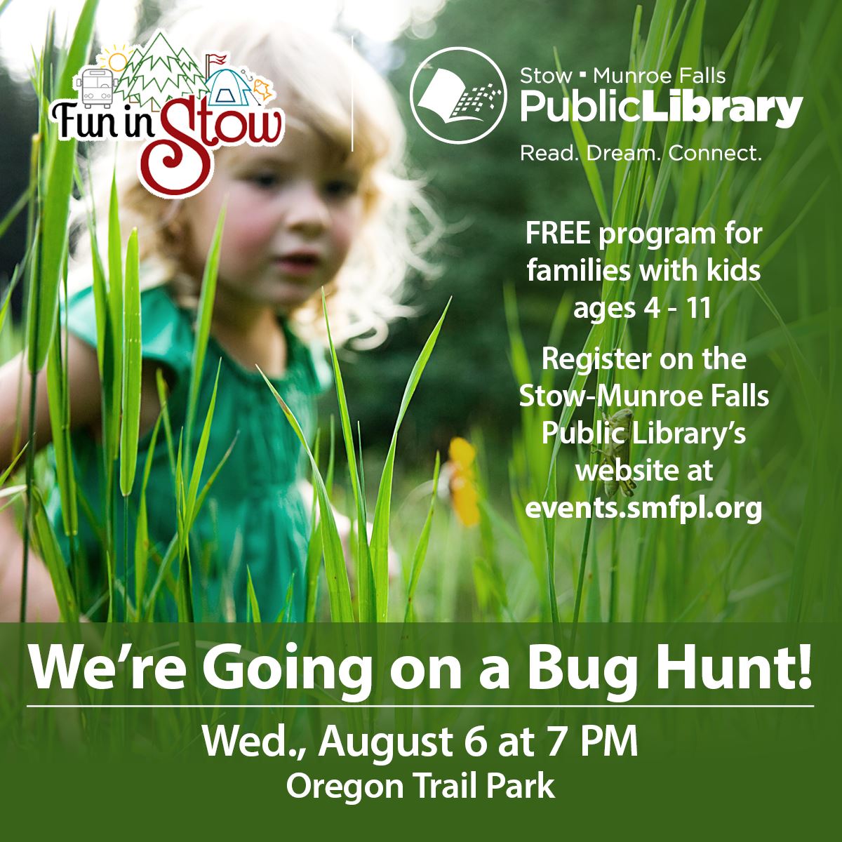 Connect with Nature Going on a Bug Hunt