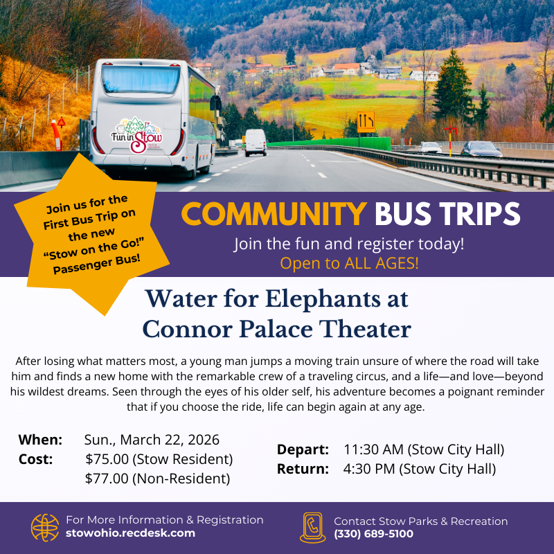 Connor Palace Theater Water for Elephants