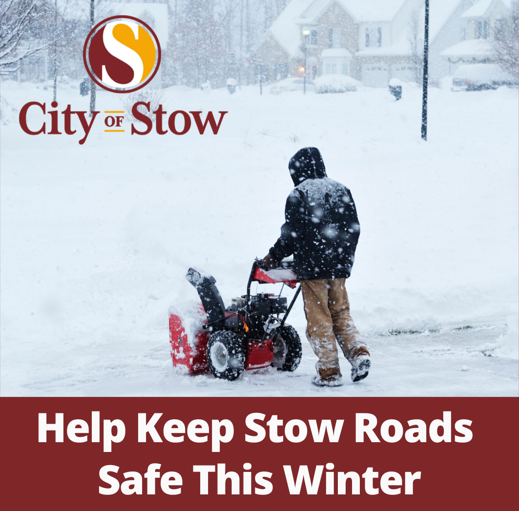 Snow Blowing in Streets