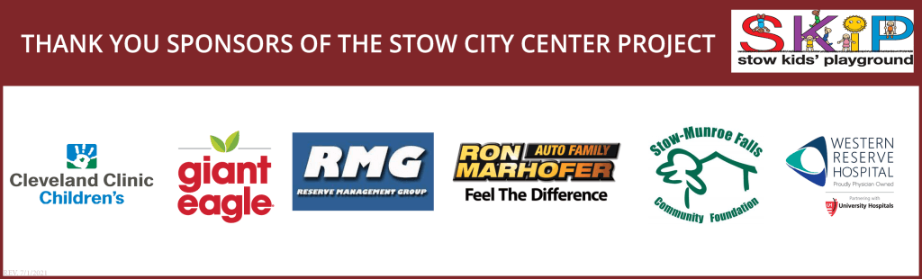 Thank You Sponsors of the Stow City Center Project