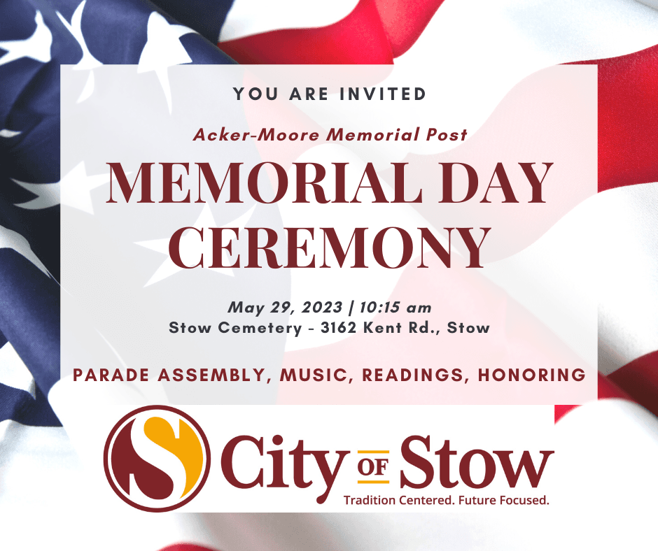 Memorial Day Ceremony - 2023