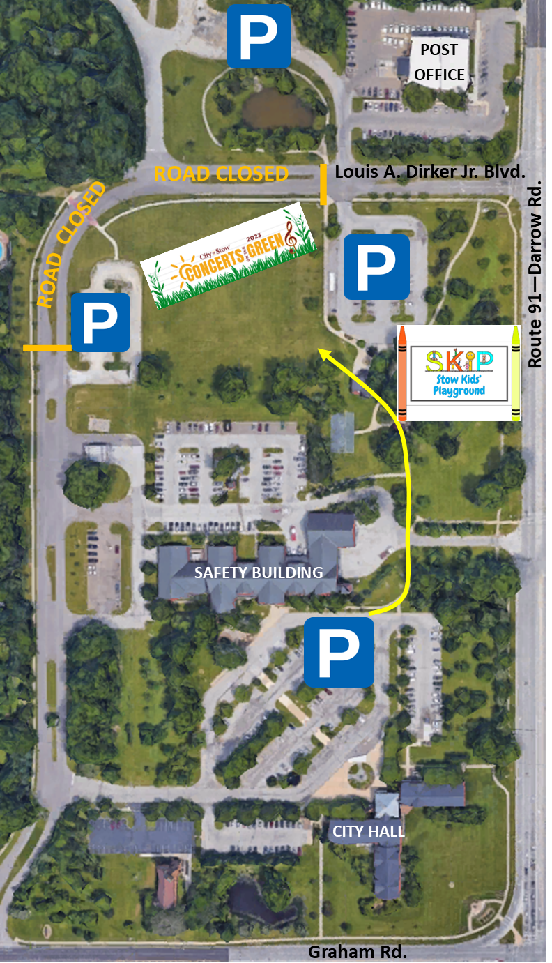 Parking Map - Concerts